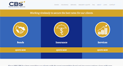 Desktop Screenshot of cbsbond.com